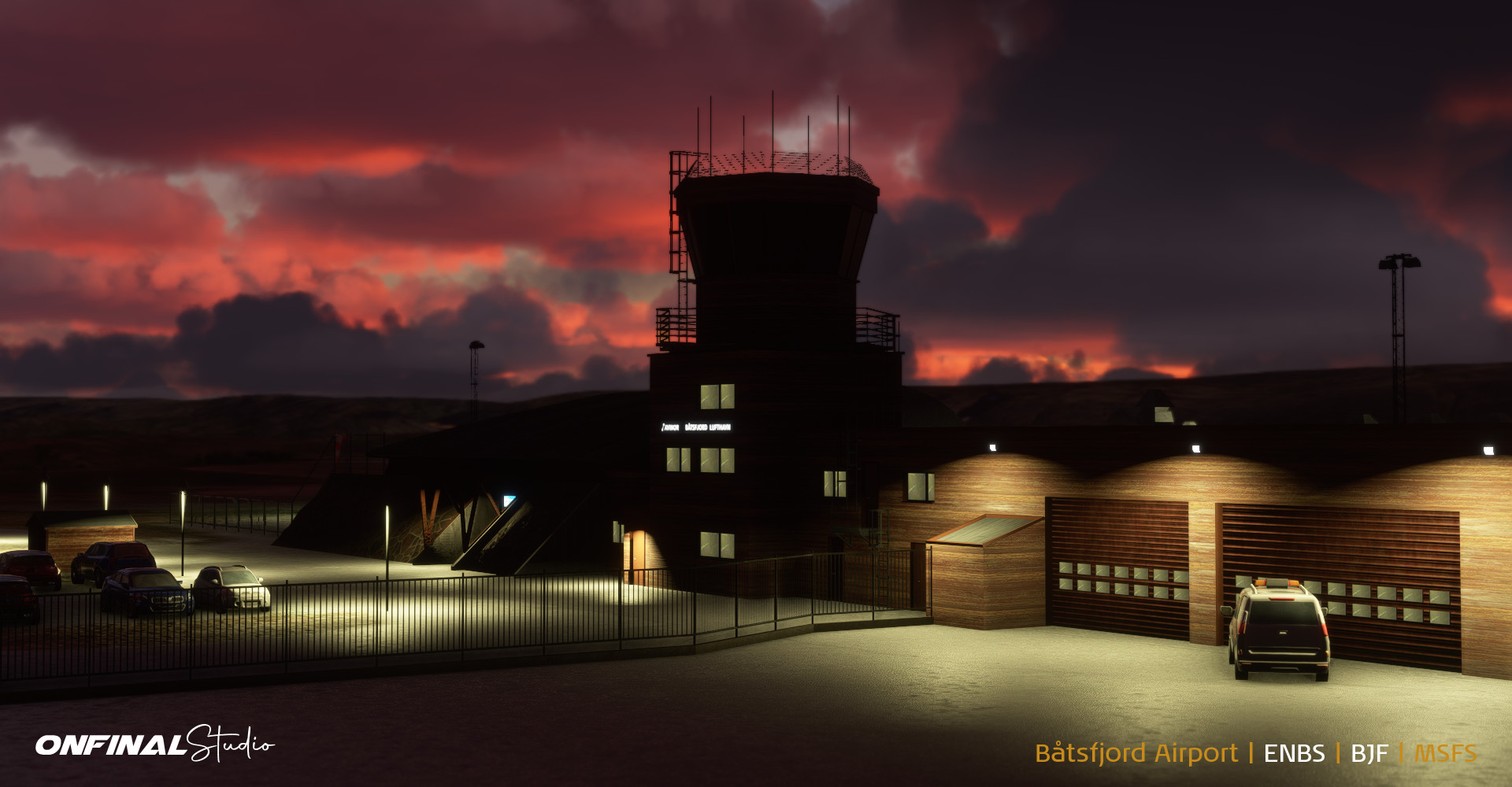 Båtsfjord Airport ENBS Scenery MSFS 2020 P3D Prepar3d