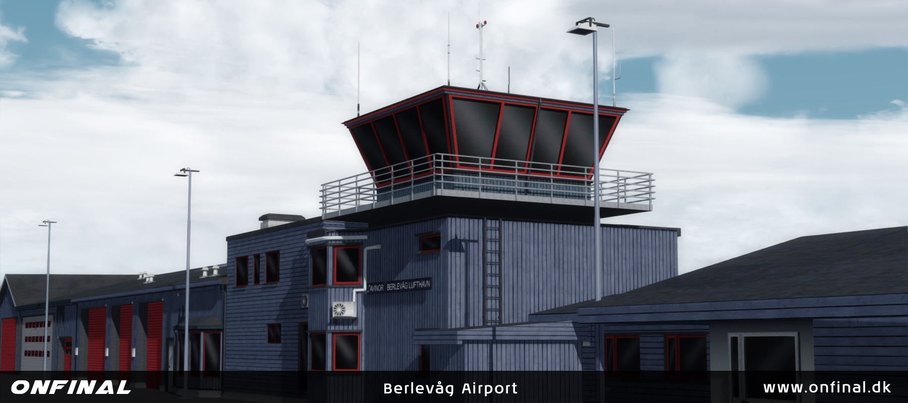 Berlevåg Airport Terminal P3D Scenery