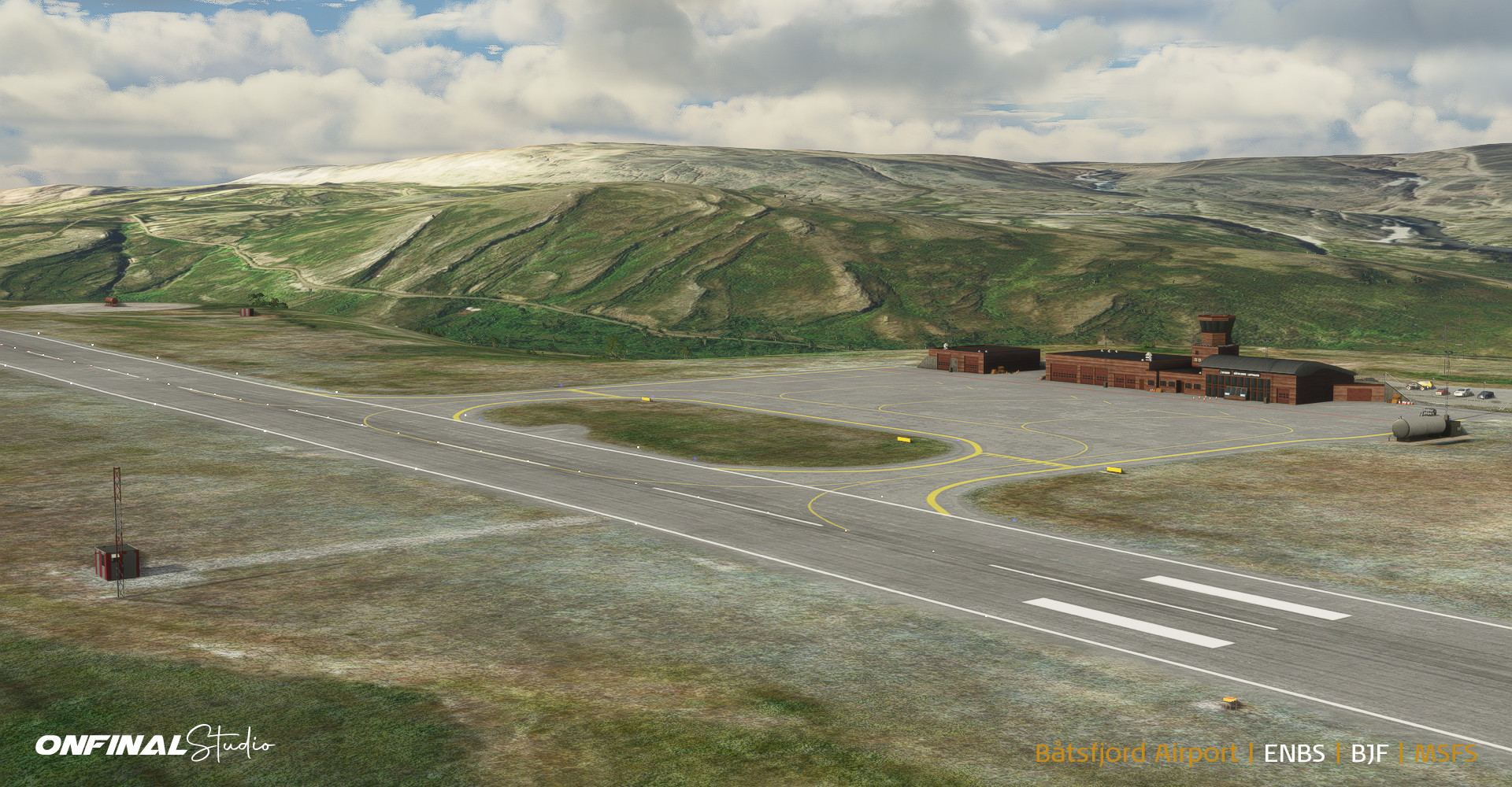 Båtsfjord Airport ENBS Scenery MSFS 2020 P3D Prepar3d